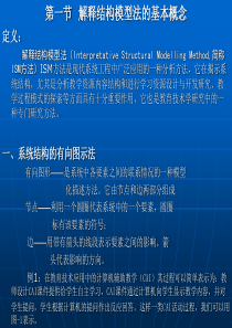 ISM(解释结构模型)