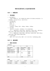 智能低压配电柜上位监控通信规程