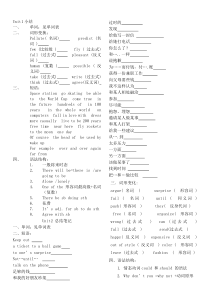 八年级下册英语笔记经典版