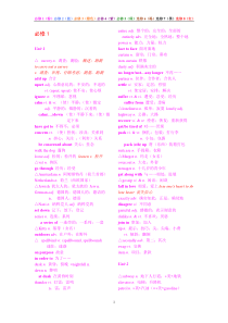 人教版-高中英语1-8册词汇表