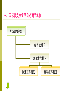 第1章国际收支失衡的自动调节机制、调节政策