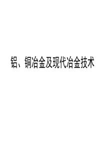 【精品课件】铜冶金及现代冶金技术