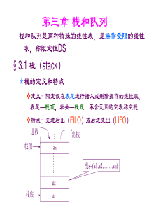 数据结构(C语言版)严蔚敏 吴伟民主编课件第三章