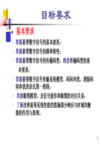 第6章数字基带传输系统