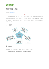 安全家――图解气瓶的安全管理