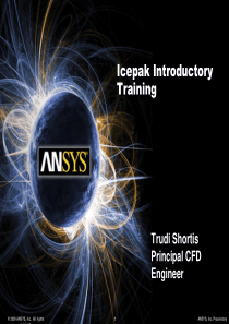 Icepak Introductory Training