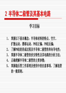 模拟电子技术基础 黄瑞祥 课件 第2章 半导体二极管