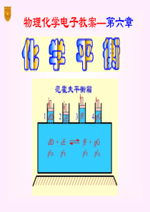 傅献彩第五版物理化学ppt课件06章 化学平衡