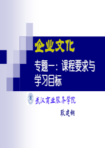 企业文化专题一