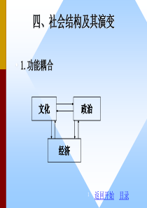 二、社会结构及其演变