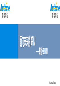 面向未来的BPM-奥哲BPM方案张华