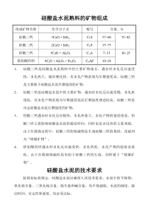 水泥的基本性能