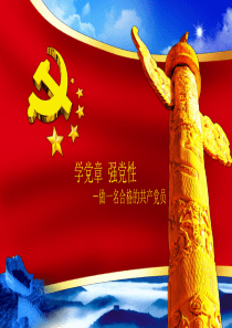 党章学习课件