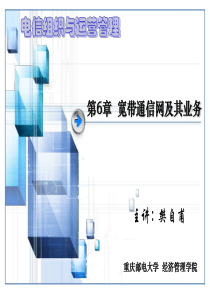 第6章 (新XXXX)宽带通信网及其应用