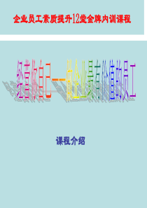 做企业最有价值的员工(通用)12ppt