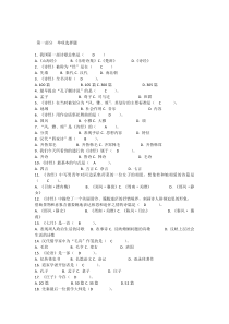 中国古代文学史单项选择题及答案