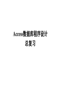 Access数据库程序设计(2010)