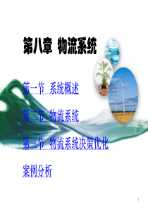 物流系统的构成要素