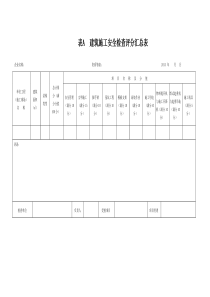 JGJ59-2011建筑施工安全检查评分表-(完整版)