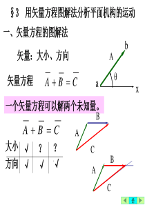 第二章__平面机构的运动分析图解法及解析法