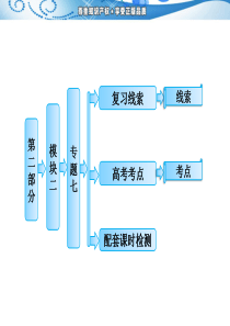 2013版《三维设计》二轮复习课件：专题7、近代中国思想解放的潮流