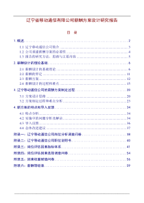 辽宁省移动通信有限公司薪酬方案设计研究报告-67页