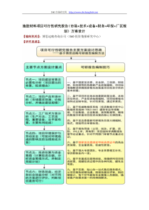 施胶材料项目可行性研究报告(技术工艺+设备选型+财务方案+厂区规划)方案设计