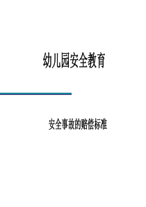 安全事故赔偿标准、法律诉讼论述