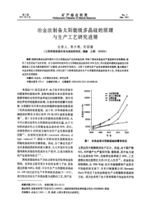 冶金法制备太阳能级多晶硅的原理与生产工艺研究进展