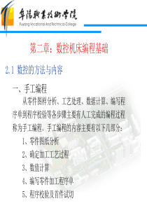 第二章 数控机床编程基础