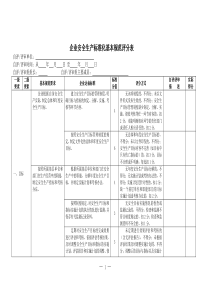 冶金等工贸企业安标准评分细则(空白)