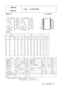 3线 - 8线译码器