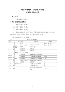 通信工程概算、预算取费说明(传输设备部分)