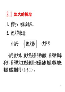 第二章.放大电路基础