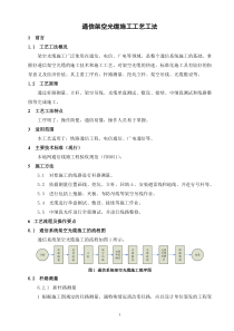 通信架空光缆施工工艺工法