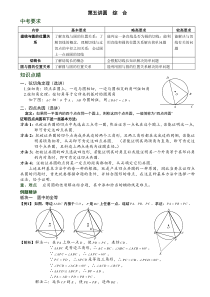 第5讲;圆综合;教师版
