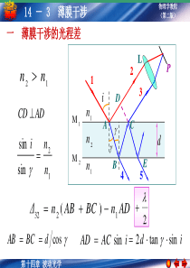 14-3 薄膜干涉