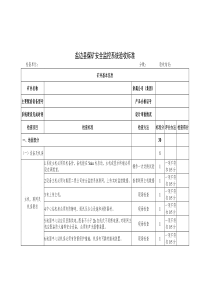 四川煤矿井下安全避险六大系统评分验收表