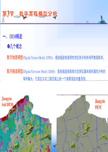 第6章+空间查询与空间分析+第3节++数字高程模型分析