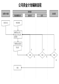 通信行业-公司资金计划编制标准流程