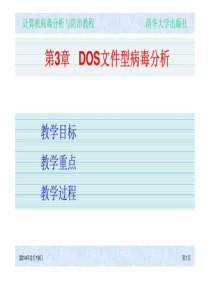 ch03dos文件型病毒分析