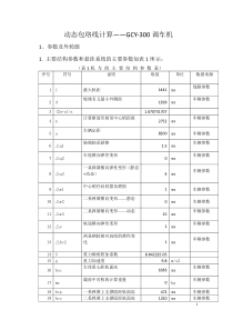 GCY-300限界计算