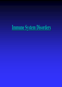 免疫系统紊乱immunedisorders+aids埃文斯维尔大学(美国)