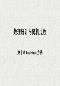 第十章 bootstrap方法