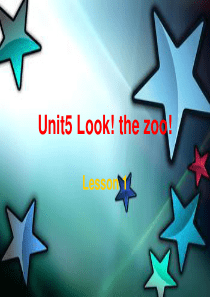 新概念英语青少版入门级A_Unit5-Look!The zoo!