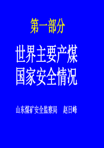 第一部分世界主要产煤国家安全情况07.6