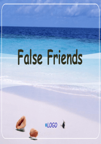 False Friends假对应