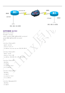 asa Easyvpn dynamic  类似动态lan to lan vpn