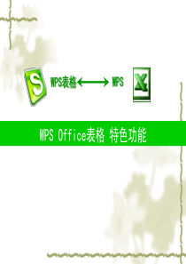 WPS表格的操作技巧