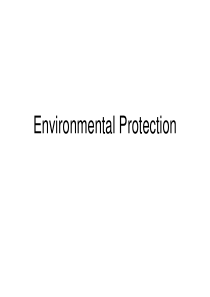 口译练习Environmental Protection